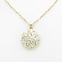 K18YG ダイヤモンドネックレス