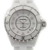 シャネル H1629 J12 38mmセラミック・12P 自動巻