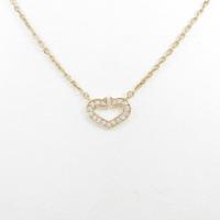 カルティエ Cハート ネックレス