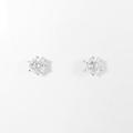 【リメイク】ST／プラチナダイヤモンドピアス 0．309ct・0．319ct・F・VS2・VG30％引き