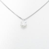 【リメイク】プラチナダイヤモンドネックレス 0．516ct・F・VS2・EXT10％引き