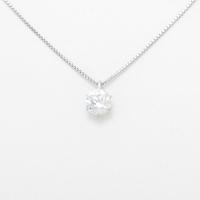 【リメイク】プラチナダイヤモンドネックレス 1．130ct・D・I1・VERYGOOD