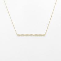 K18YG ダイヤモンドネックレス