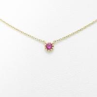 ベルシオラ ルビーネックレス