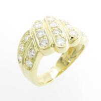 K18YG ダイヤモンドリング20％引き