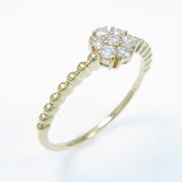 【リメイク】K18YG ダイヤモンドリング