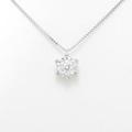 【新品】プラチナダイヤモンドネックレス 0．273ct・F・SI2・VERYGOOD