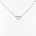 PT ハート ダイヤモンドネックレス