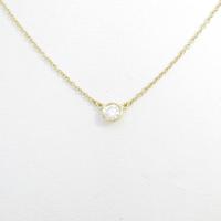 ティファニー バイザヤード ネックレス 0．22ct・E・VS1・3EXCELLENT10％引き