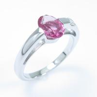 18KWG トルマリンリング