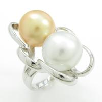 750WG シロチョウパールリング