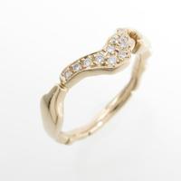 K18PG ダイヤモンドリング