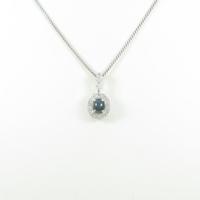 K18WG アレキサンドライトキャッツアイネックレス