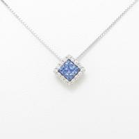 K18WG サファイヤネックレス20％引き