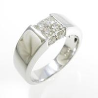 K18WG ダイヤモンドリング30％引き