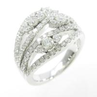 K18WG ダイヤモンドリング