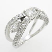 K18WG ダイヤモンドリング 0．305ct・D・VS1・VERYGOOD20％引き