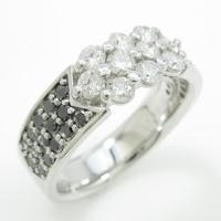 K18WG ダイヤモンドリング