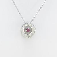 K18WG ルビーネックレス30％引き