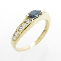 K18YG サファイヤリング