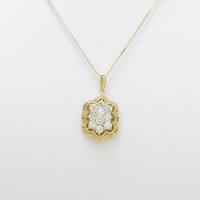 K18YG ダイヤモンドネックレス20％引き