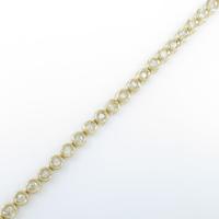 K18YG ダイヤモンドブレスレット