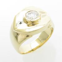 K18YG ダイヤモンドリング