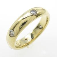 K18YG ダイヤモンドリング