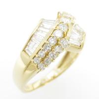 K18YG ダイヤモンドリング