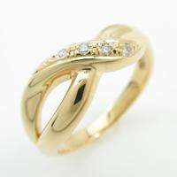 K18YG ダイヤモンドリング20％引き