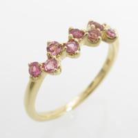 K18YG トルマリン リング