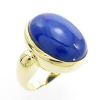 K18YG ラピスラズリリング20％引き