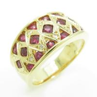 K18YG ルビーリング