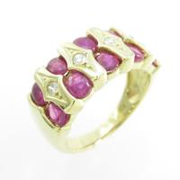 K18YG ルビーリング