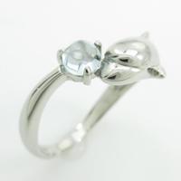 PT ドルフィン アクアマリンリング20％引き