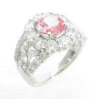 PT パパラチアサファイヤリング