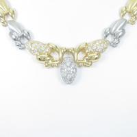 PT／K18YG ダイヤモンドネックレス