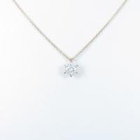 【リメイク】K18PG ダイヤモンドネックレス 0．696ct・I・SI2・VERYGOOD