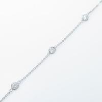 【リメイク】K18WG ダイヤモンドブレスレット5％引き