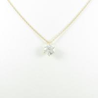 【リメイク】K18YG ダイヤモンドネックレス 0．706ct・I・SI2・GOOD30％引き