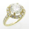 【リメイク】K18YG ダイヤモンドリング 2．025ct・L・SI1・GOOD