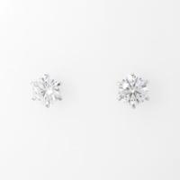 【リメイク】ST／プラチナダイヤモンドピアス 0．504ct・0．509ct・D・VS1・VG
