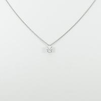 【リメイク】プラチナダイヤモンドネックレス 0．329ct・D・SI1・ファンシーカット