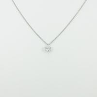【リメイク】プラチナダイヤモンドネックレス 0．410ct・G・SI2・GOOD