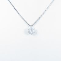 【リメイク】プラチナダイヤモンドネックレス 0．617ct・E・VS1・VERYGOOD