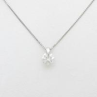 【リメイク】プラチナダイヤモンドネックレス 1．019ct・I・I1・GOOD20％引き