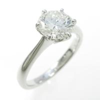 【リメイク】プラチナダイヤモンドリング 1．012ct・H・VS2・VERYGOOD10％引き