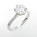 【リメイク】プラチナダイヤモンドリング 1．136ct・D・SI2・GOOD