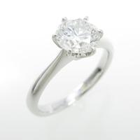 【リメイク】プラチナダイヤモンドリング 1．136ct・D・SI2・GOOD