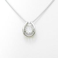 【新品】プラチナダイヤモンドネックレス 0．227ct・E・SI2・GOOD5％引き